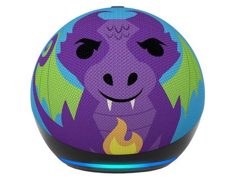AMAZON Echo Dot Kids 5.Gen Purple Smart Column