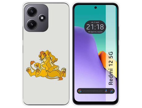 Funda para Xiaomi Redmi 12 5G TUMUNDOSMARTPHONE de Silicona - Multicolor