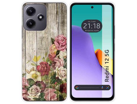 Funda para Xiaomi Redmi 12 5G TUMUNDOSMARTPHONE de Silicona - Multicolor