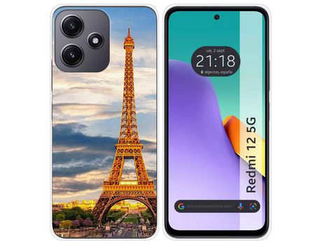 Funda para Xiaomi Redmi 12 5G TUMUNDOSMARTPHONE de Silicona - Multicolor