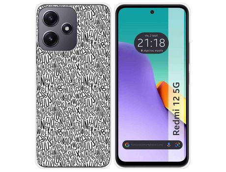 Funda para Xiaomi Redmi 12 5G TUMUNDOSMARTPHONE de Silicona - Multicolor