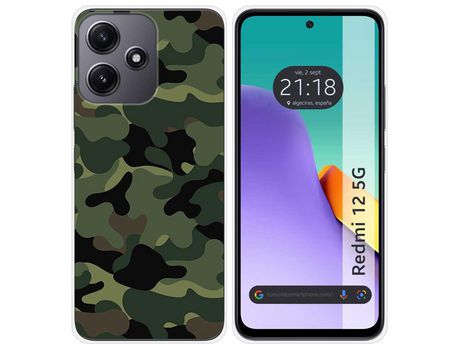 Funda para Xiaomi Redmi 12 5G TUMUNDOSMARTPHONE de Silicona - Multicolor