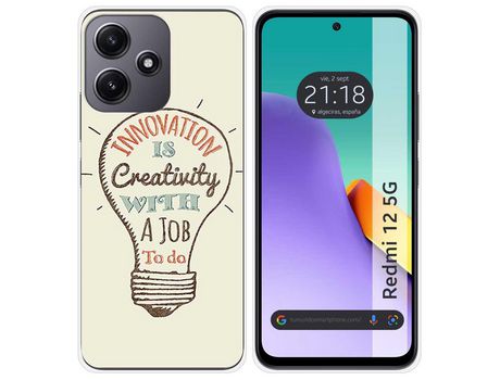 Funda para Xiaomi Redmi 12 5G TUMUNDOSMARTPHONE de Silicona - Multicolor