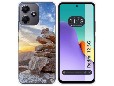 Funda para Xiaomi Redmi 12 5G TUMUNDOSMARTPHONE de Silicona - Multicolor