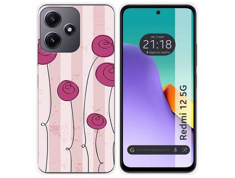 Funda para Xiaomi Redmi 12 5G TUMUNDOSMARTPHONE de Silicona - Multicolor