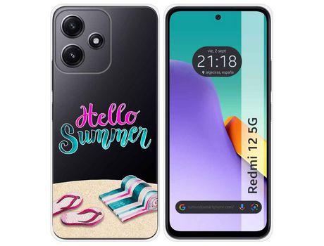 Funda para Xiaomi Redmi 12 5G TUMUNDOSMARTPHONE de Silicona - Multicolor