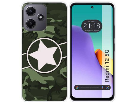 Funda para Xiaomi Redmi 12 5G TUMUNDOSMARTPHONE de Silicona - Multicolor