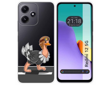Funda para Xiaomi Redmi 12 5G TUMUNDOSMARTPHONE de Silicona - Multicolor