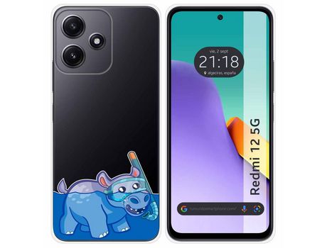 Funda para Xiaomi Redmi 12 5G TUMUNDOSMARTPHONE de Silicona - Multicolor