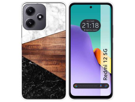 Funda para Xiaomi Redmi 12 5G TUMUNDOSMARTPHONE de Silicona - Multicolor