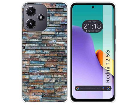 Funda para Xiaomi Redmi 12 5G TUMUNDOSMARTPHONE de Silicona - Multicolor