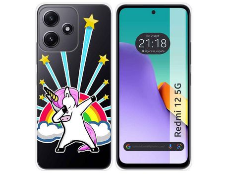 Funda para Xiaomi Redmi 12 5G TUMUNDOSMARTPHONE de Silicona - Multicolor