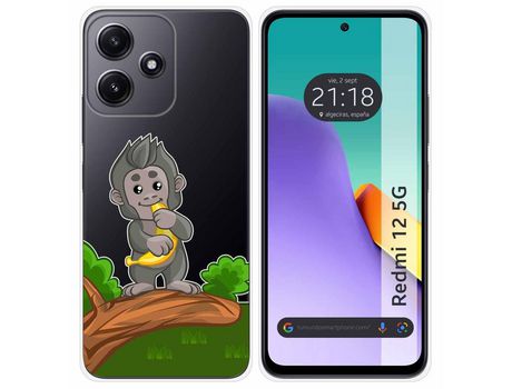 Funda para Xiaomi Redmi 12 5G TUMUNDOSMARTPHONE de Silicona - Multicolor