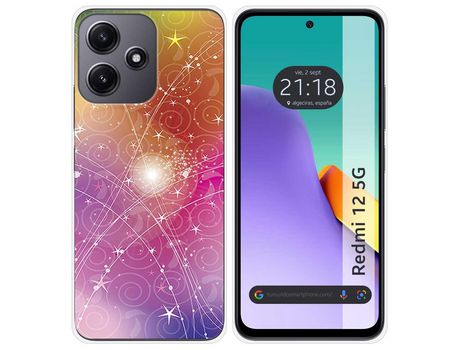 Funda para Xiaomi Redmi 12 5G TUMUNDOSMARTPHONE de Silicona - Multicolor