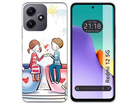 Funda para Xiaomi Redmi 12 5G TUMUNDOSMARTPHONE de Silicona - Multicolor