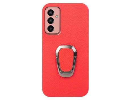 Funda para Samsung Galaxy M13 Piel Sintética Rojo