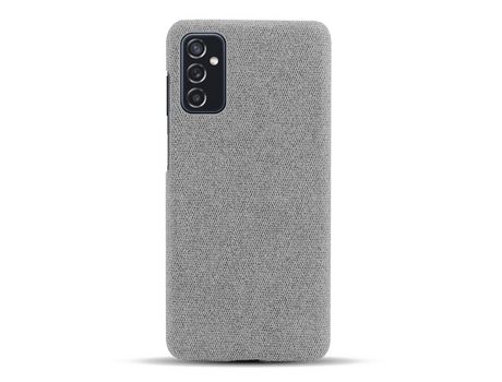 Funda para Samsung Galaxy M52 5G KSQ Piel Sintética Gris