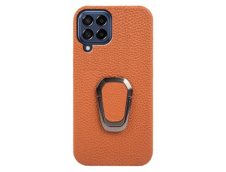 Funda para Samsung Galaxy M53 5G Piel Sintética Marrón