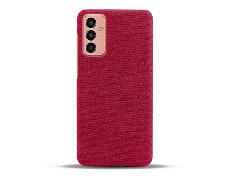 Funda para Samsung Galaxy M13 Piel Sintética Rojo