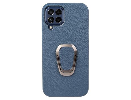 Funda para Samsung Galaxy M53 5G Piel Sintética Azul