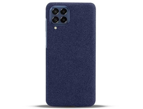 Funda para Samsung Galaxy M53 5G Piel Sintética Azul