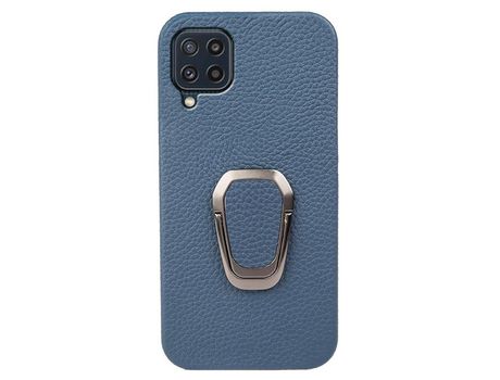 Funda para Samsung Galaxy M32 Piel Sintética Azul