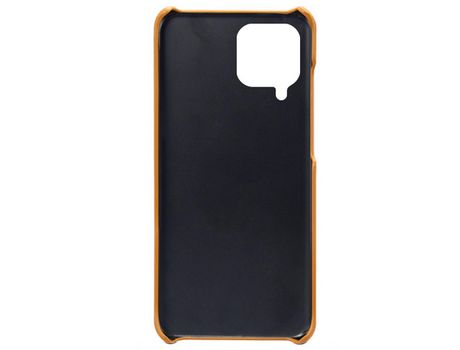 Funda para Samsung Galaxy M53 5G Piel Sintética Naranja
