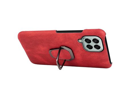 Funda para Samsung Galaxy M33 5G Piel Sintética Rojo