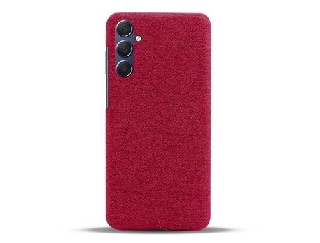 Funda para Samsung Galaxy M54 5G 5G Piel Sintética Rojo