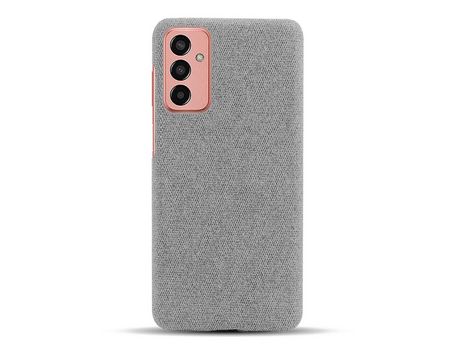 Funda para Samsung Galaxy M13 Piel Sintética Gris