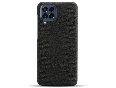 Funda para Samsung Galaxy M53 5G Piel Sintética Negro