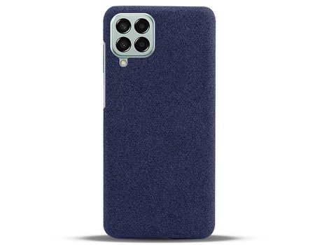 Funda para Samsung Galaxy M33 5G Piel Sintética Azul