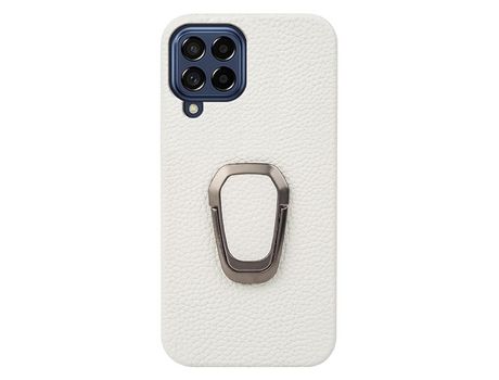 Funda para Samsung Galaxy M53 5G Piel Sintética Blanco