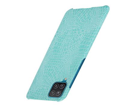 Funda para Samsung Galaxy M12 A12 Piel Sintética Azul