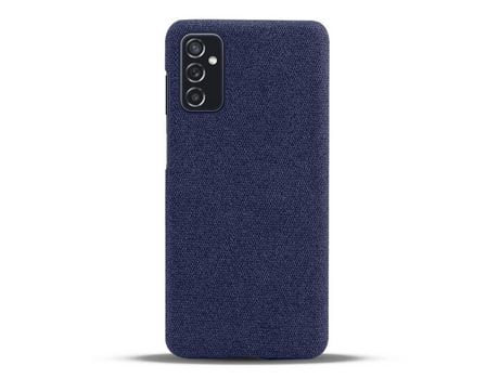 Funda para Samsung Galaxy M52 5G KSQ Piel Sintética Azul