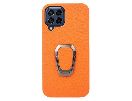 Funda para Samsung Galaxy M53 5G Piel Sintética Amarillo