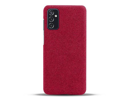 Funda para Samsung Galaxy M52 5G KSQ Piel Sintética Rojo