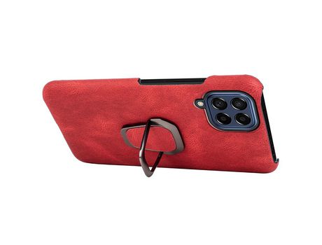 Funda para Samsung Galaxy M53 5G Piel Sintética Rojo