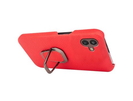 Funda para Samsung Galaxy M13 5G Piel Sintética Rojo