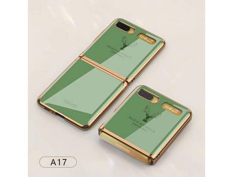 Estuche para Samsung Z Flip Verde