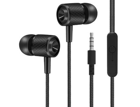 Auriculares ZXXI Intrauditivos Controlados por Cable con Micrófono Estéreo de Conexión Directa