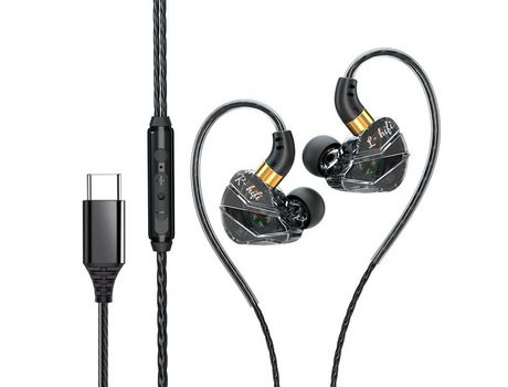 Auriculares ZXXI con Cable de Conector Redondo S16 de 3.5 mm con Micrófono