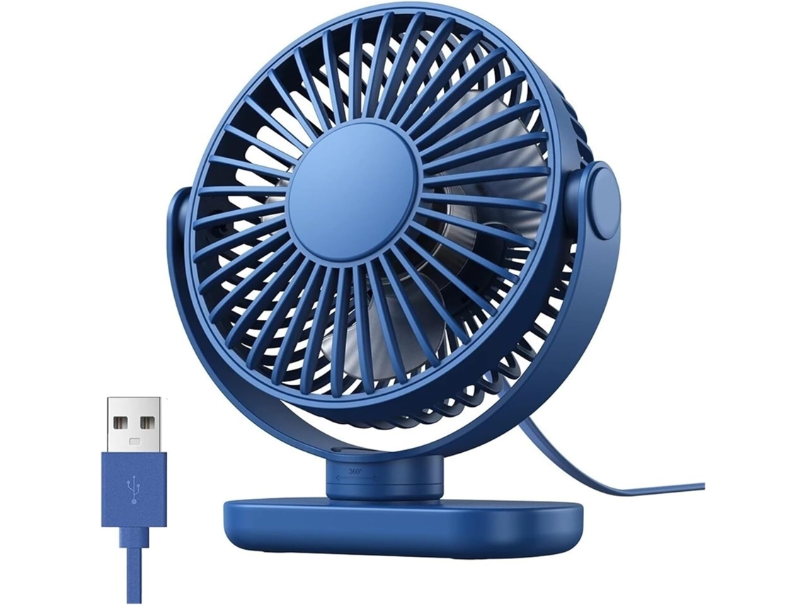 Ventilador de refrigeración USB para mini portátil de escritorio de 360 g