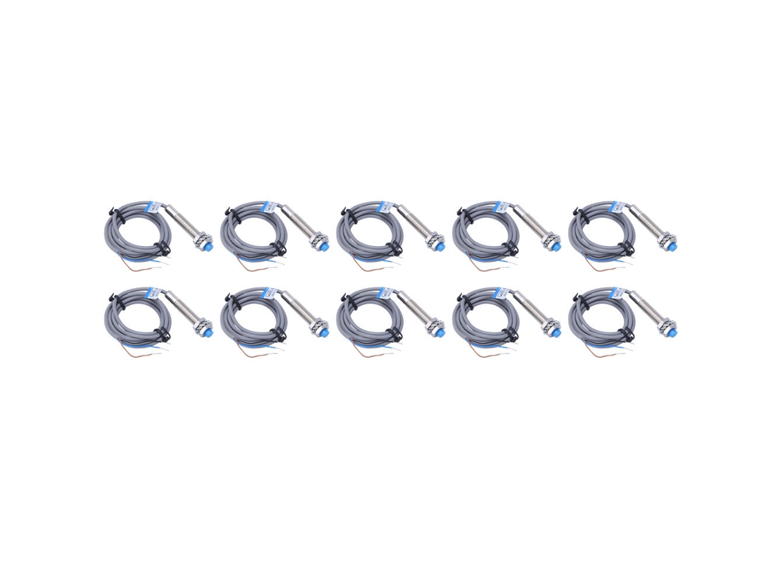 10 Unidades De Sensor De Proximidad Inductivo Npn De 3 Hilos Jyio Lj8a3-2 Z Ax Nc 6-36vdc 300ma