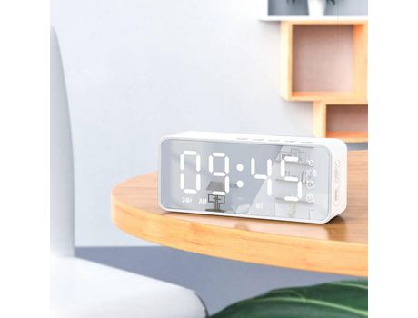 Altavoz Bluetooth UNBRAND con despertador