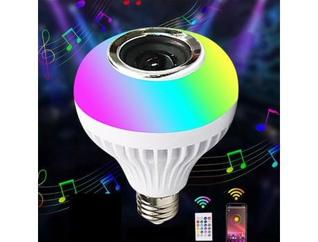 Lámpara LED UNBRAND con altavoz Bluetooth