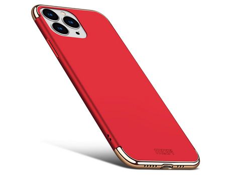 Funda para iPhone 14 Pro MOFI Piel Sintética Rojo