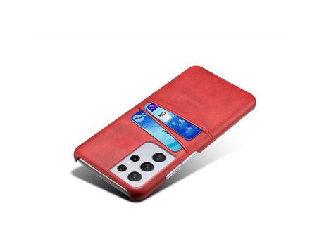 Funda para Samsung Galaxy S21 Ultra 5G/S21 Ultra KSQ Rojo