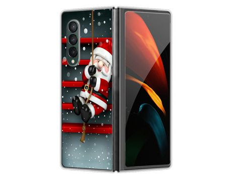 Funda para Samsung Galaxy Z Fold 4 5G Piel Sintética Multicolor