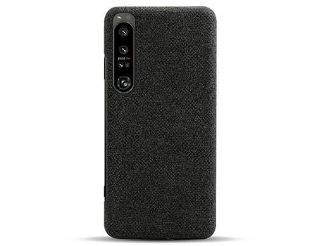 Funda para Sony Xperia 1 Iv Piel Sintética Negro